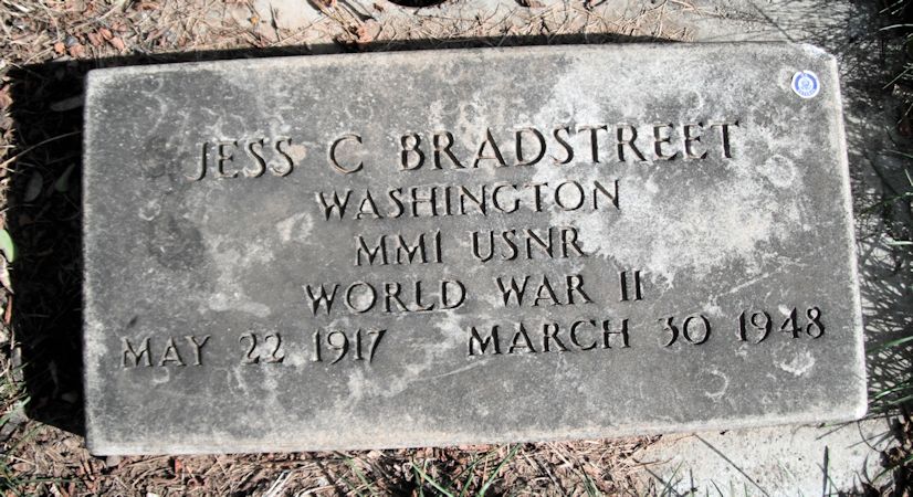 Jess Bradstreet Gravestone